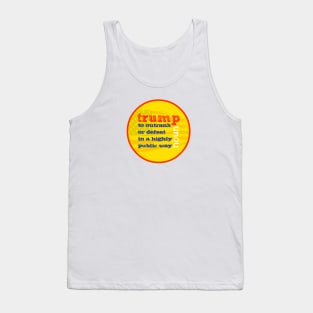 Trump Definition Tank Top